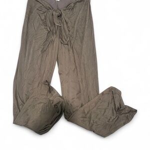 Elegant Olive Swim Coverup Pants